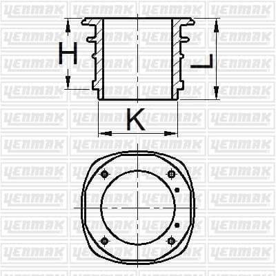 GOMLEK Q88.0MM STD -COMPRESOR-DAIMLER BENZ OM 355/362/364/366