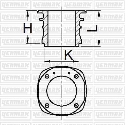 GOMLEK Q88.0MM STD -COMPRESOR-KOMPRESSOR 26.230-26.270-M2000