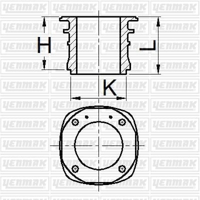 GOMLEK Q88.0MM STD -COMPRESOR-KOMPRESSOR 26.230-26.270-M2000