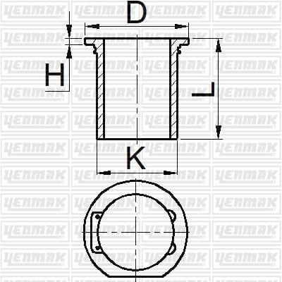 GOMLEK Q92.0MM STD -COMPRESOR-DAIMLER BENZ OM 457-VOİTH-NR: LP 490