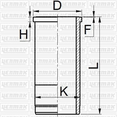 GOMLEK Q95.25MM STD -VOLVO-TD 50