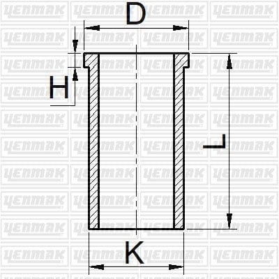 GOMLEK Q97.0MM STD -MERCEDES-OM 352
