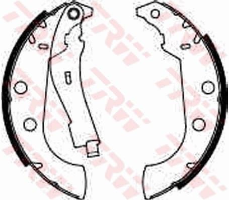 GS8626 ARKA PABUÇ BALATA XSARA 1.4HDİ 1.6 1.8 1.5D 98-05 306 94-01 405 92-95 GS8657 228x42