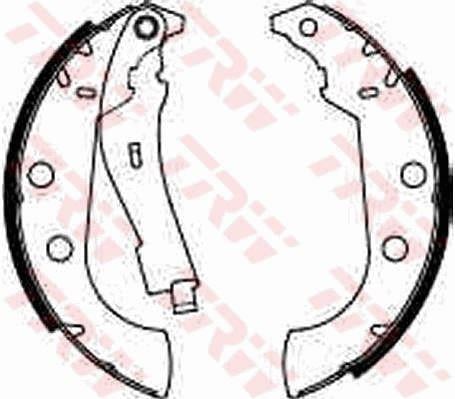 GS8626 ARKA PABUÇ BALATA XSARA 1.4HDİ 1.6 1.8 1.5D 98-05 306 94-01 405 92-95 GS8657 228x42