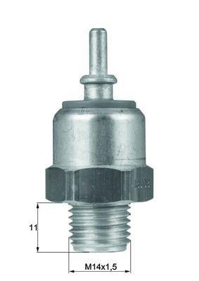 HARARET MUSURU 80 C - 85 C TEK GRI MERCEDES W201 W124 W126 W463