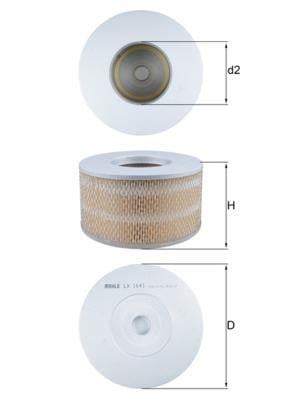 HAVA FİLTRESİ Air filter element