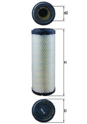 HAVA FİLTRESİ Air filter element