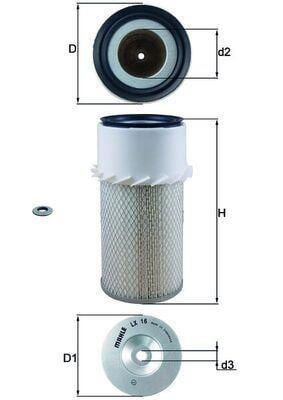 HAVA FİLTRESİ Air filter element