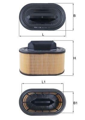 HAVA FİLTRESİ Air filter element