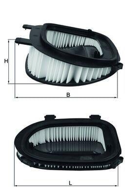 HAVA FILTRESI BMW N47 N57 E70 E71 E72 F25 F15
