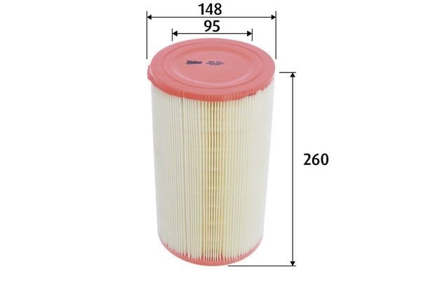 HAVA FİLTRESİ FIAT BRAVO II 07>14 LANCIA DELTA III 07>14 1.4 TJET 1.6D MJET 2.0D MJET