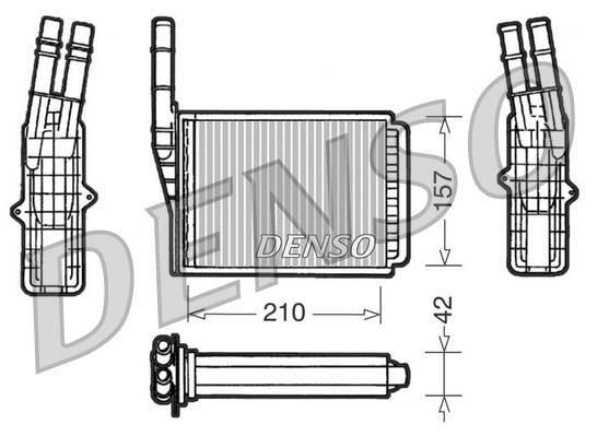HEAT EXCHANGER. İNTERİOR HEATİNG RENAULT ESPACE IV 02-