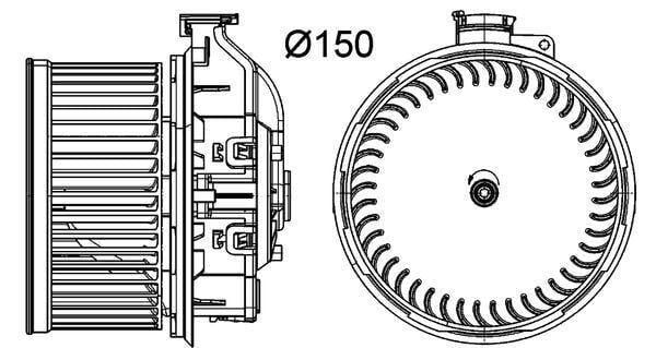 Innenraumgeblaese VW UP