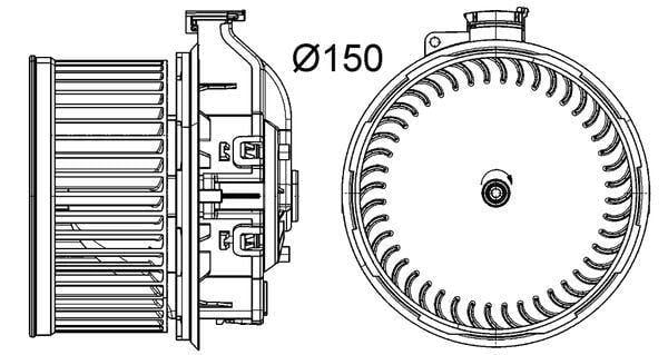 Innenraumgeblaese VW UP