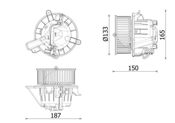 INTERİOR BLOWER VOLKSWAGEN POLO