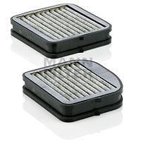 KABIN FILTRESI TAKIMI MERCEDES W210 S210 W220 C215 KARBONLU