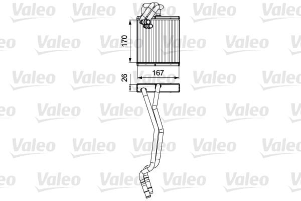 KALORİFER RADYATÖRÜ FORD FIESTA VI KALORİFER RADYATÖRÜ BİNEK