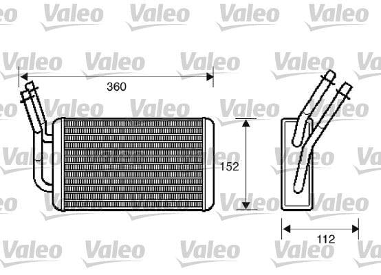 KALORİFER RADYATÖRÜ FORD TRANSİT 01> -AC KLİMASIZ