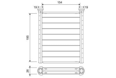 KALORIFER RADYATORU MERCEDES W176 W246 C117 X117 X156