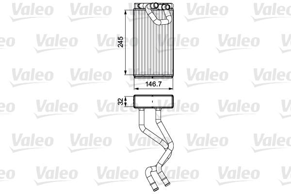 KALORIFER RADYATORU NISSAN NAVARA NP300 06> PATHFINDER III R51 05> 2.5dCi 3.0dCi