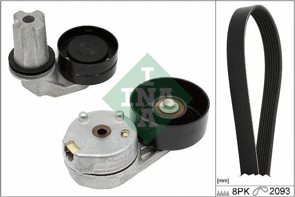 KANALLI KAYIS SETI LAND ROVER DISCOVERY III-IV L319 RANGE ROVER SPORT I L320 KUTUKLU
