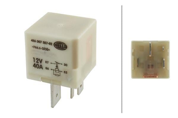 KIZDIRMA BUJİSİ KUMANDA RÖLESİ.12V.BEYAZ.5-KUTUPLU.KAPAYICI.AUDİ/SEAT/SKODA/VW