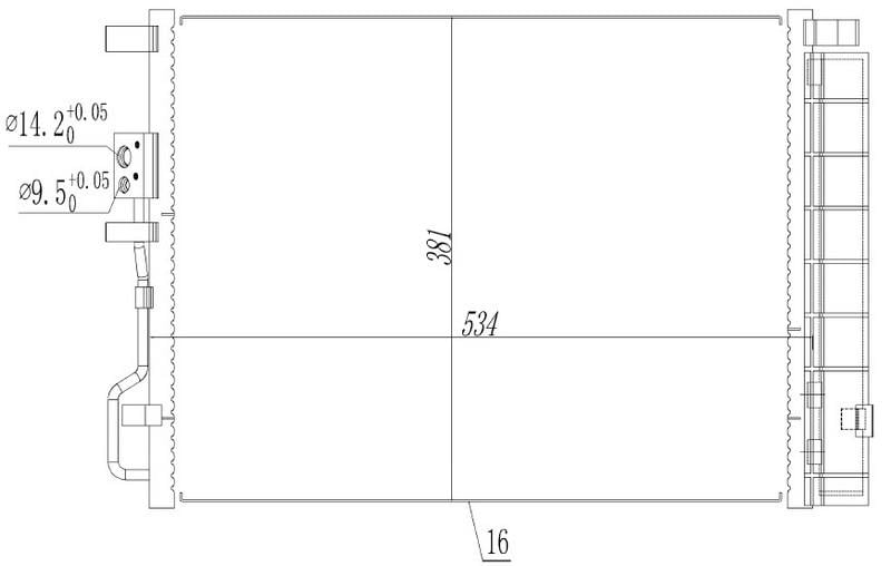 KLİMA BRAZİNG CONDENSER A/M TUCSON 2015