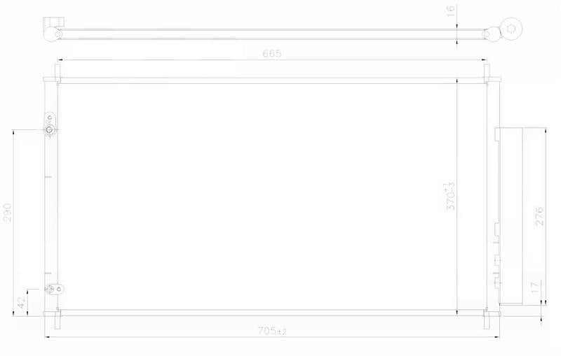 KLİMA BRAZİNG CONDENSER CİVİC 3-5 DOORS 1.4İ / 1.5 HYBRİD 2012 940446