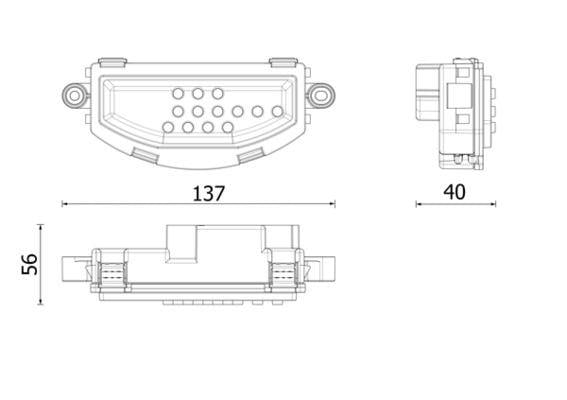KLIMA FAN REGULATORU MERCEDES VITO W447 14>
