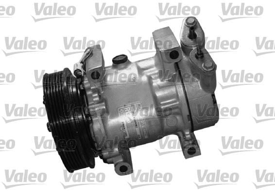 KLIMA KOMPRESÖRÜ 12V 125MM RENAULT KANGOO 97> CLIO II 98>05 1.9dCi F9Q