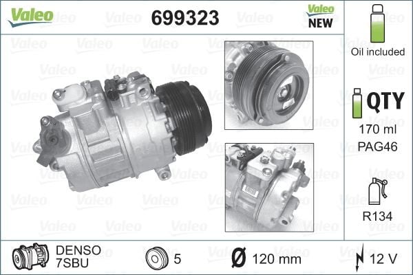 KLIMA KOMPRESORU BMW E46 E39 E38 E83