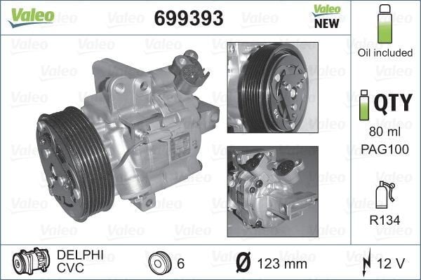 KLİMA KOMPRESÖRÜ CITROEN C1 PEUGEOT P107 TOYOTA AYGO 05>14 1.0