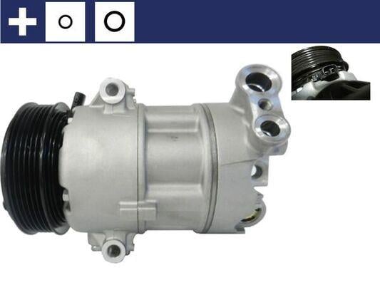 KLİMA KOMPRESÖRÜ FIAT EGEA 15> 500L 12> 1.3D MTJ 1.6 12V 6 KANAL 110 MM