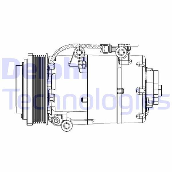 KLİMA KOMPRESÖRÜ FORD FOCUS C-MAX / CONNECT 1.8TDCİ 05>10