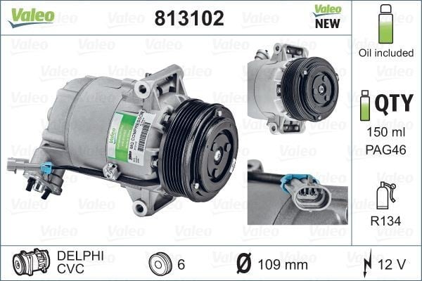 KLİMA KOMPRESÖRÜ OPEL ASTRA H 04>10 ZAFIRA B 05>15 1.9 CDTI Z19DTH-DT-DTL