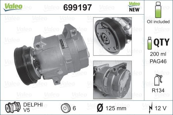KLİMA KOMPRESÖRÜ RENAULT MEGANE I 96> SCENIC 99>03 1.4 16V