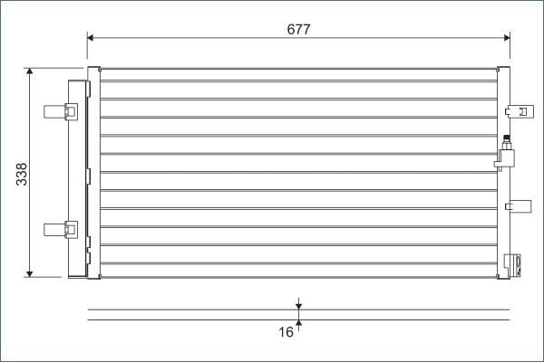 KLİMA KONDENSERİ A4-A5-A6-A7-Q5 2.TDI