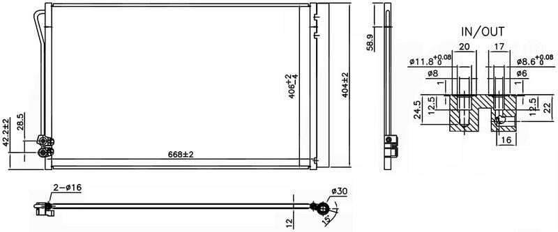 KLIMA RADYATORU MERCEDES W447 B907 B910