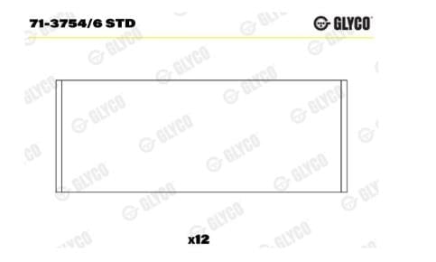 KOL YATAK VOLVO V90 S90 2.5 2.9 S80 2.9 3.0 PKW 83MM B 6304 F