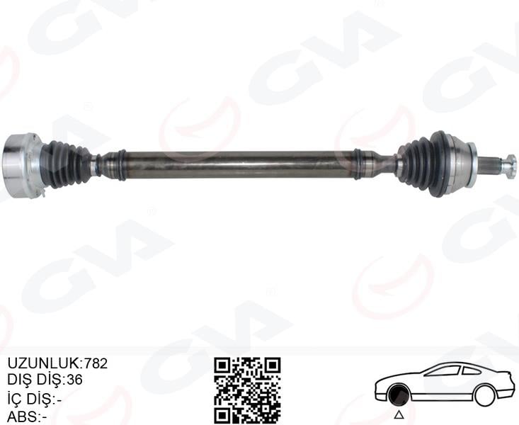 KOMPLE AKS ÖN SAĞ POLO-İBİZA-FABİA 1.2 TDİ-1.6 TDİ 10- CFWA-CAYB-CAYC 1.2 TDİ-1.6 TDİ