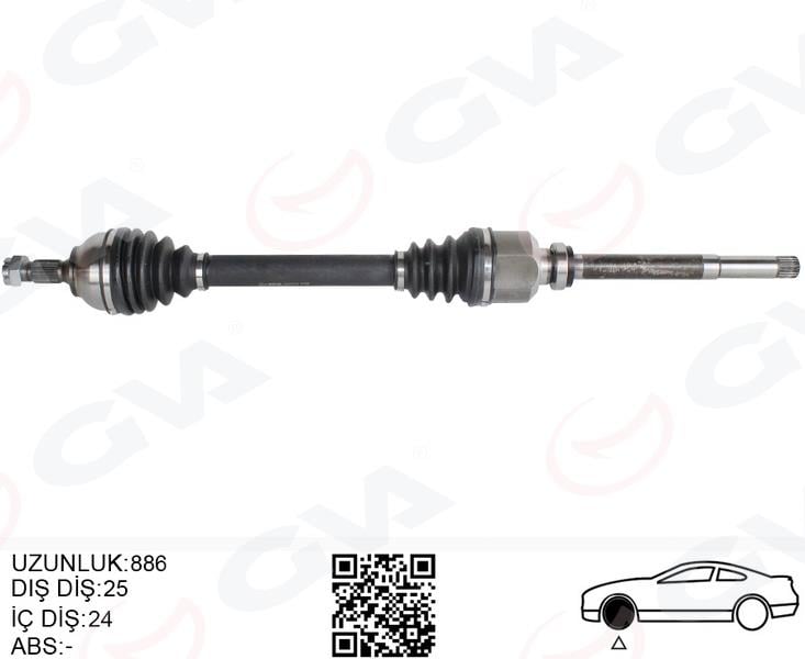KOMPLE AKS ÖN SAĞ PSA 301 1.6 HDI 100 PS EURO 6 18-