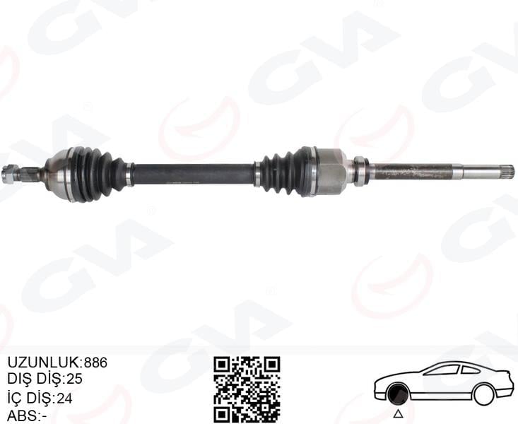KOMPLE AKS ÖN SAĞ PSA 301 1.6 HDI 100 PS EURO 6 18-