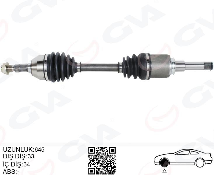 KOMPLE AKS ÖN SOL OPEL ASTRA J 1.4 T-1.6i A-T 09-16