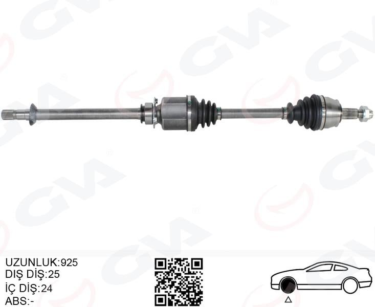 KOMPLE AKS SAĞ LINEA 1.3 MTJ 07- 90HP MİLSİZ