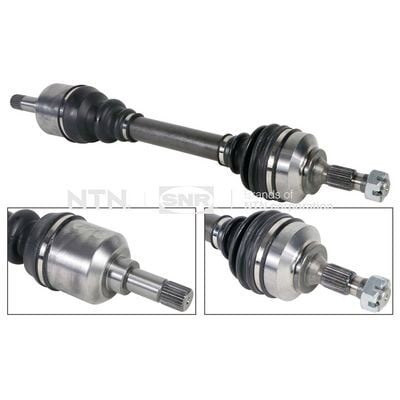 KOMPLE AKS SOL P307 00>08 PARTNER-BERLINGO 08> C4 04>11 1.4-1.6-2.0 HDI-VTI 25x24x630