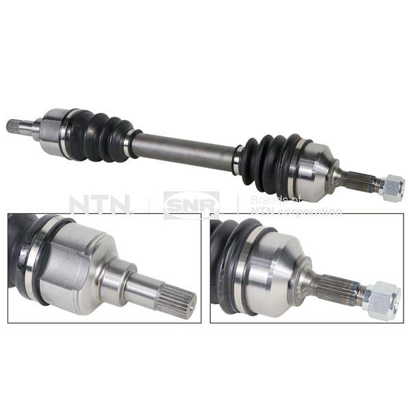 KOMPLE AKS SOL PEUGEOT 206 1.4-1.6 TU5 98-06 604mm