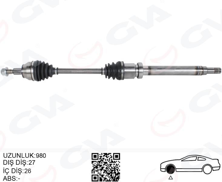 KOMPLE ÖN AKS SAĞ CONNECT 14> 1.6 TDCI