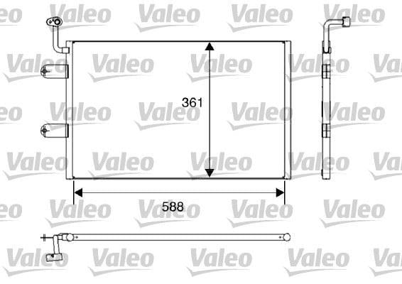 KONDENSER SEAT TOLEDO II IBIZA