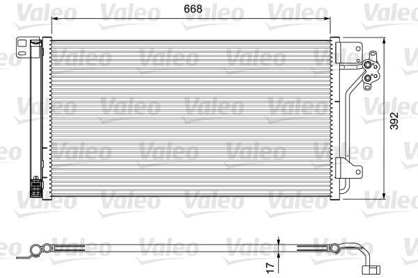 KONDENSER VOLKSWAGEN Transporter 7J/7H