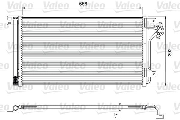 KONDENSER VOLKSWAGEN Transporter 7J/7H